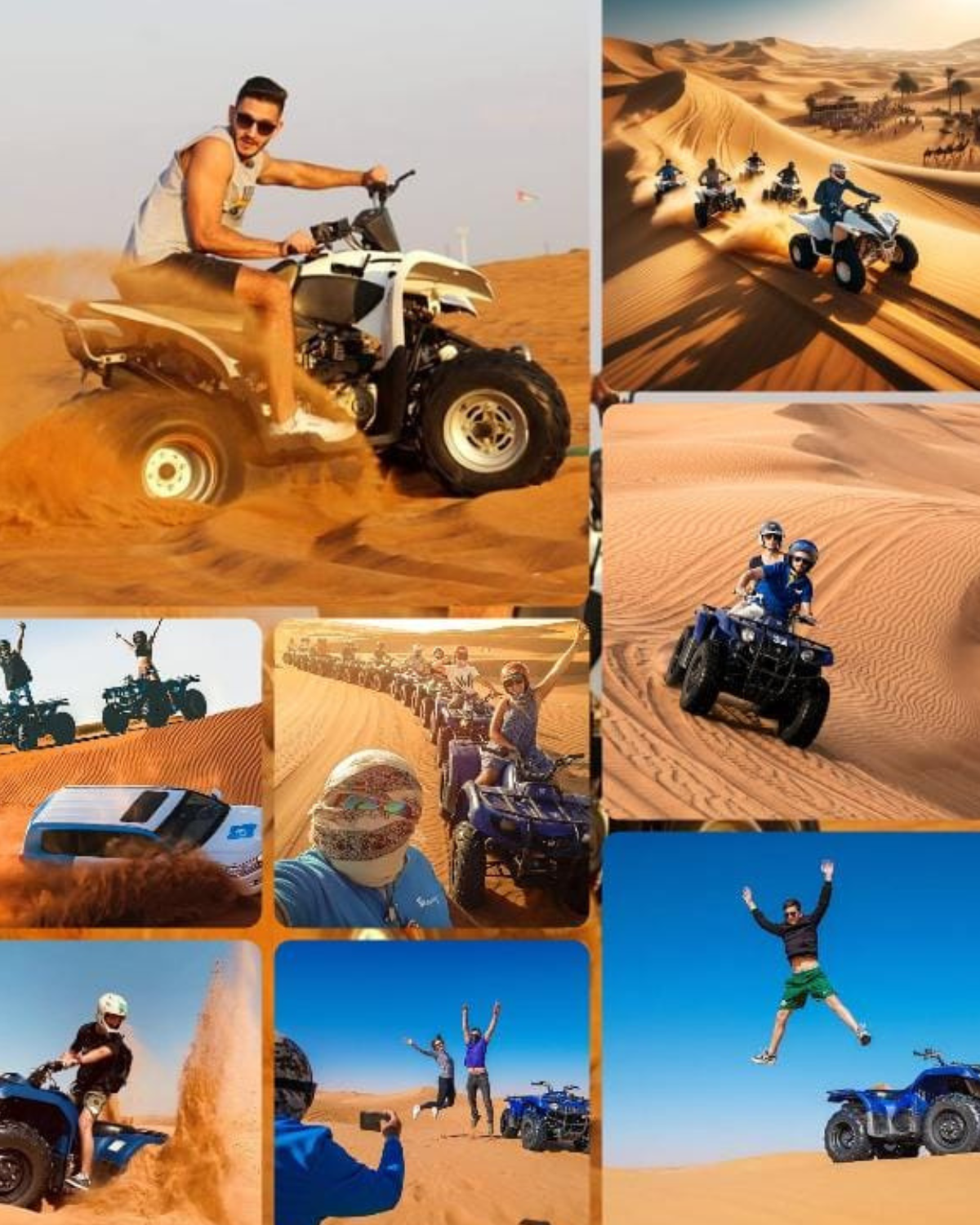 Evening Desert Safari With Quad Bike