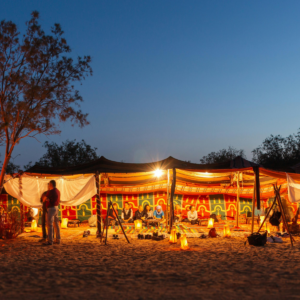 Evening Desert Safari With Arabian Heritage Camp