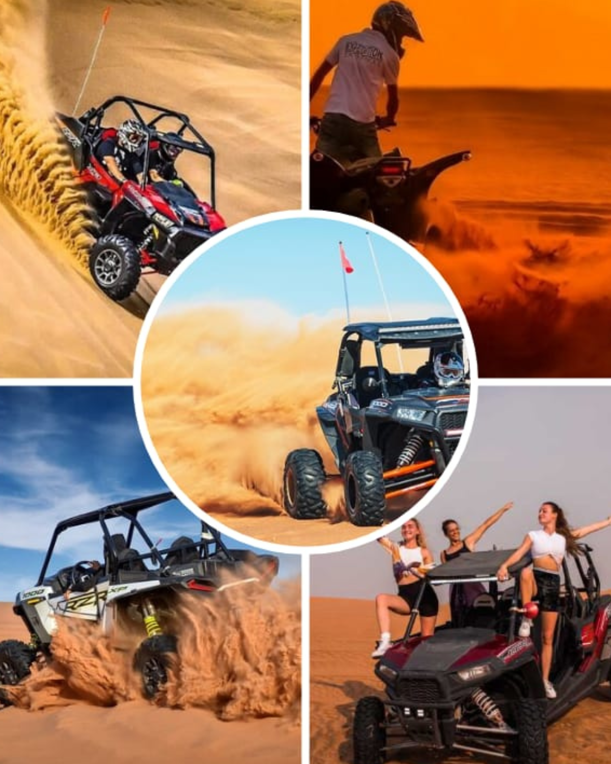 Evening Desert Safari With Dune Buggy